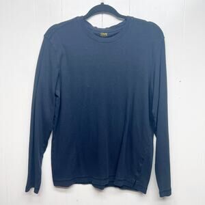 OVS Women's Navy Blue Long Sleeve Sweatshirt Size Medium Activewear Casual